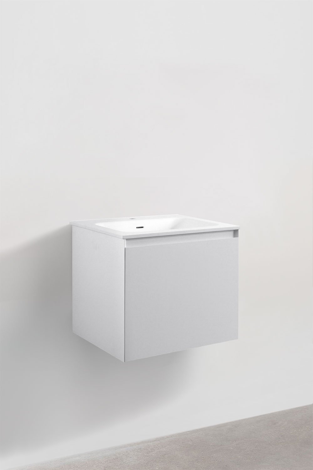 Ensemble de meubles de salle de bain en bois Macrae avec lavabo intégré    , image de la galerie 2