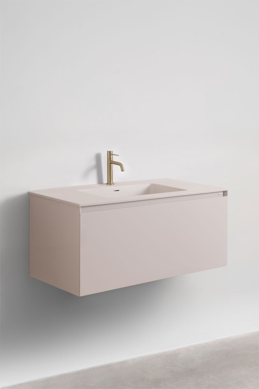 Ensemble de meubles de salle de bain en bois Macrae avec lavabo intégré    , image de la galerie 3