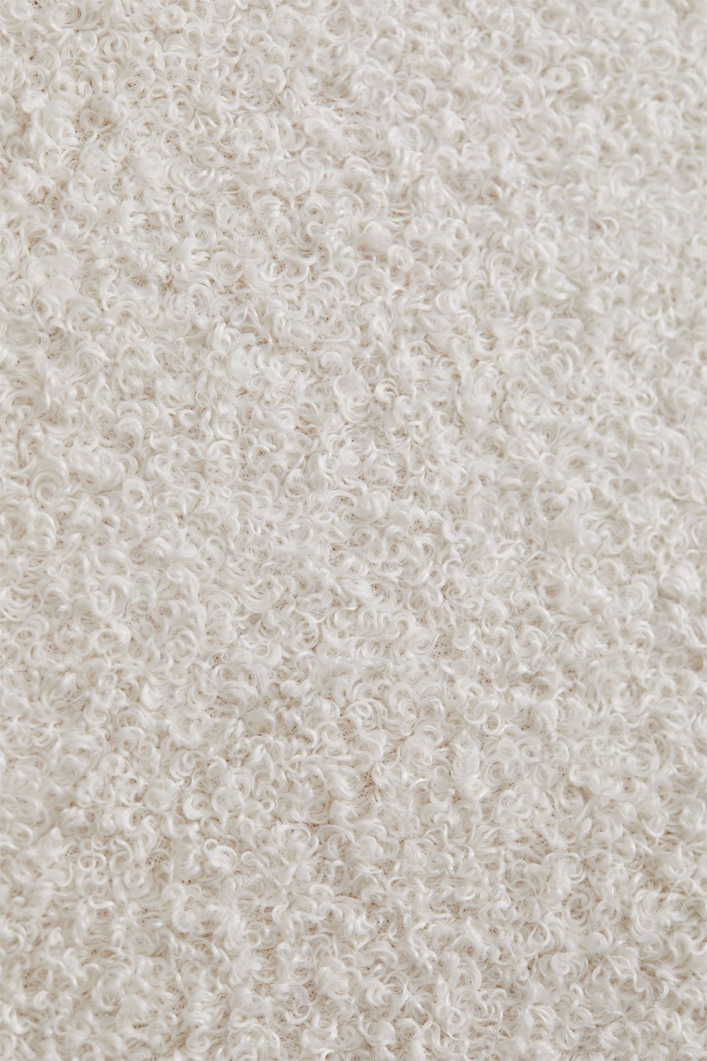 Pouf triangulaire en peau de mouton Borjan, image de la galerie 7