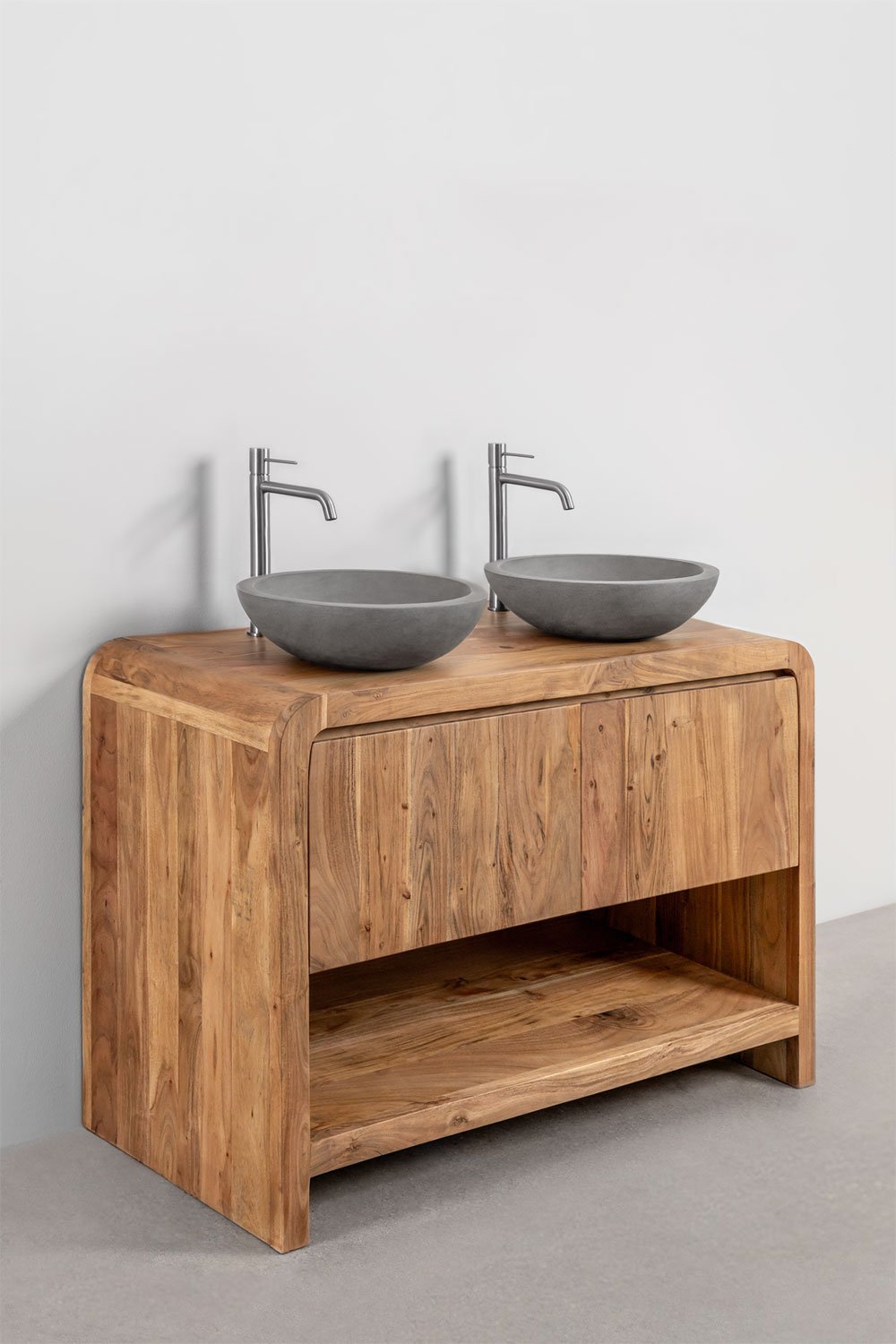Ensemble de meuble de salle de bain en bois Vacry, image de la galerie 3