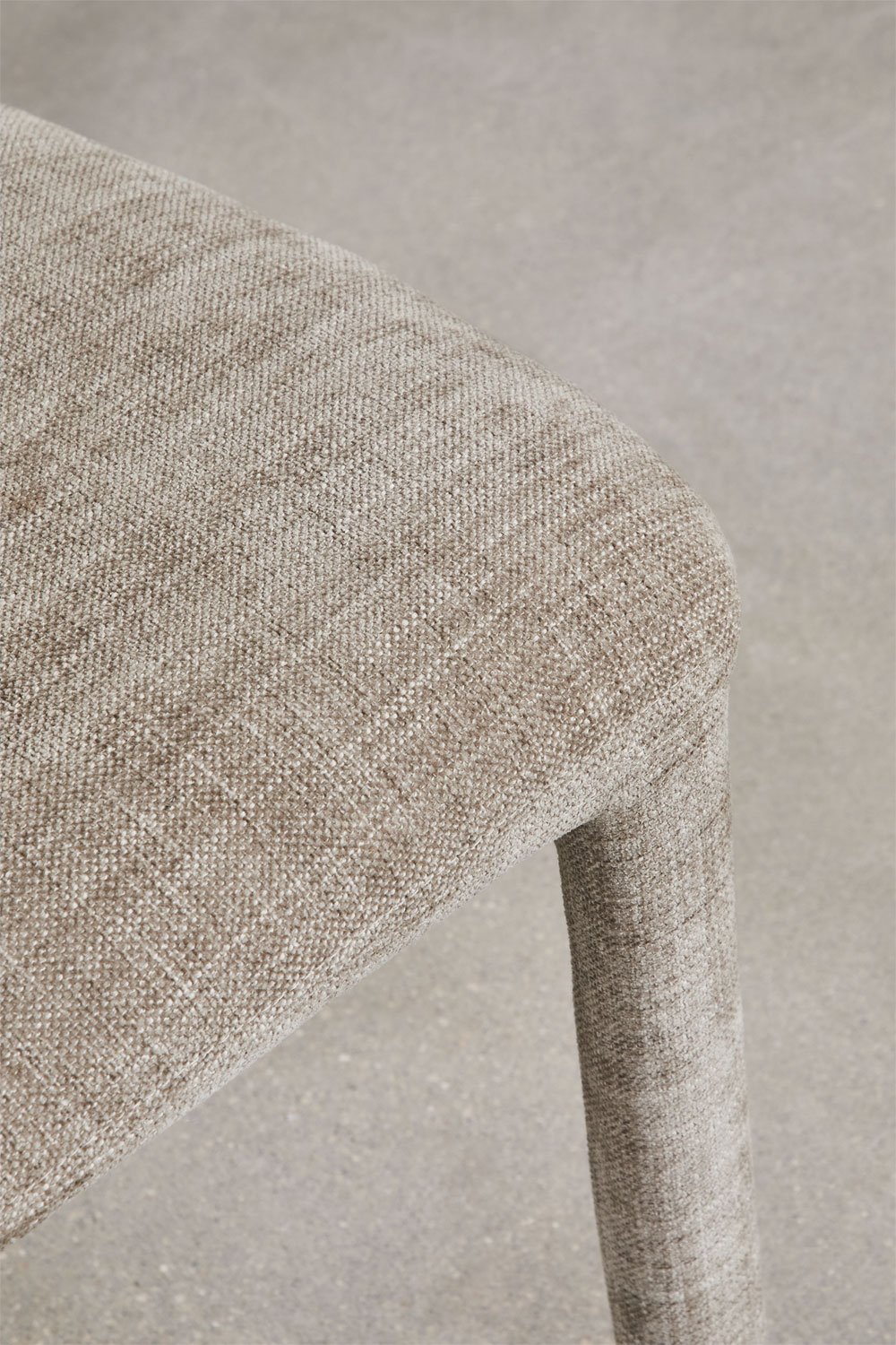 Pack de 4 chaises de salle à manger rembourrées Brusel, image de la galerie 7