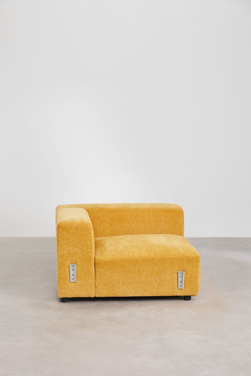 Module d'angle droit 115x113 cm avec accoudoir haut pour canapé modulaire Bruna , image de la galerie 3