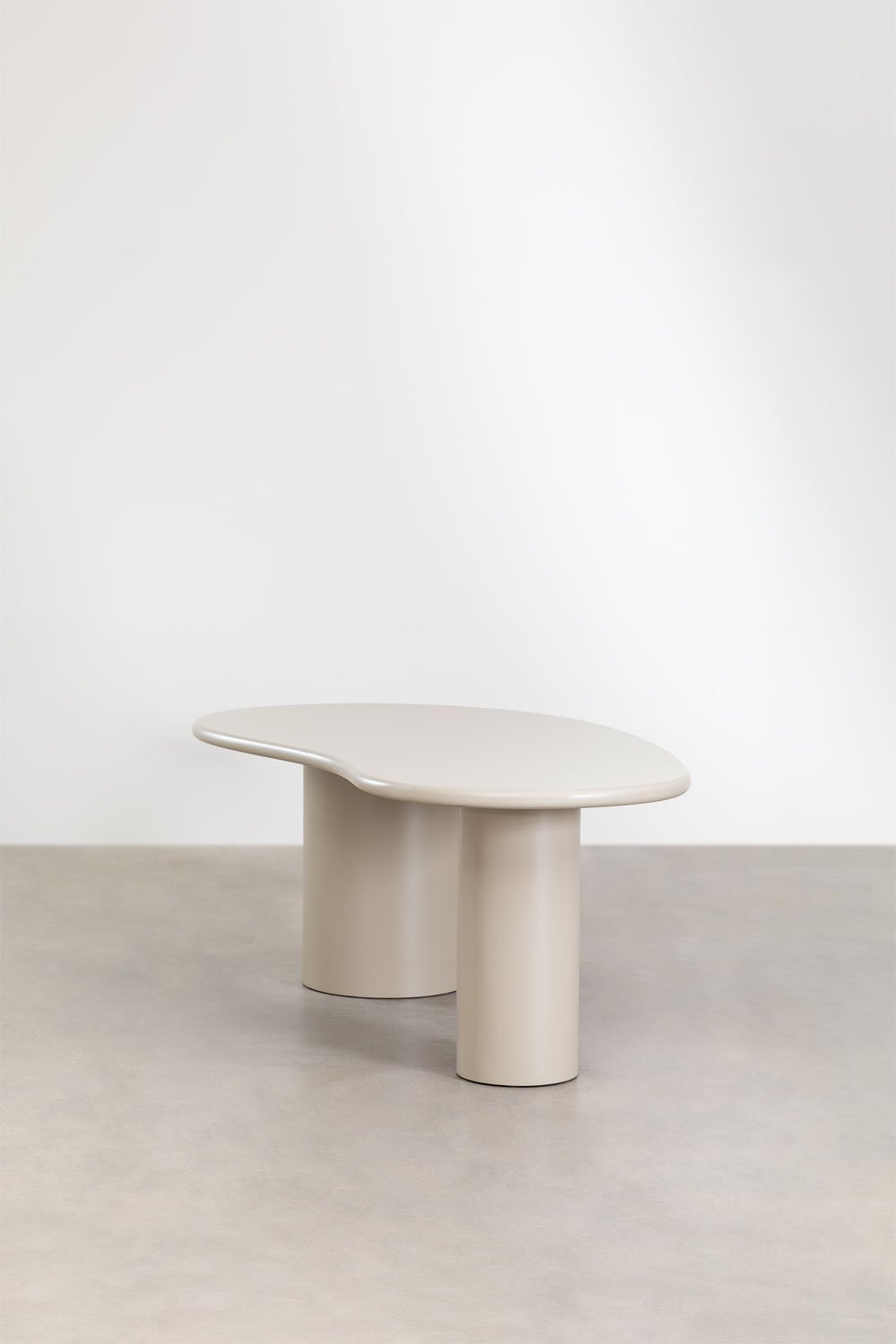 Table de salle à manger ovale en MDF (220x115 cm) Billie, image de la galerie 2