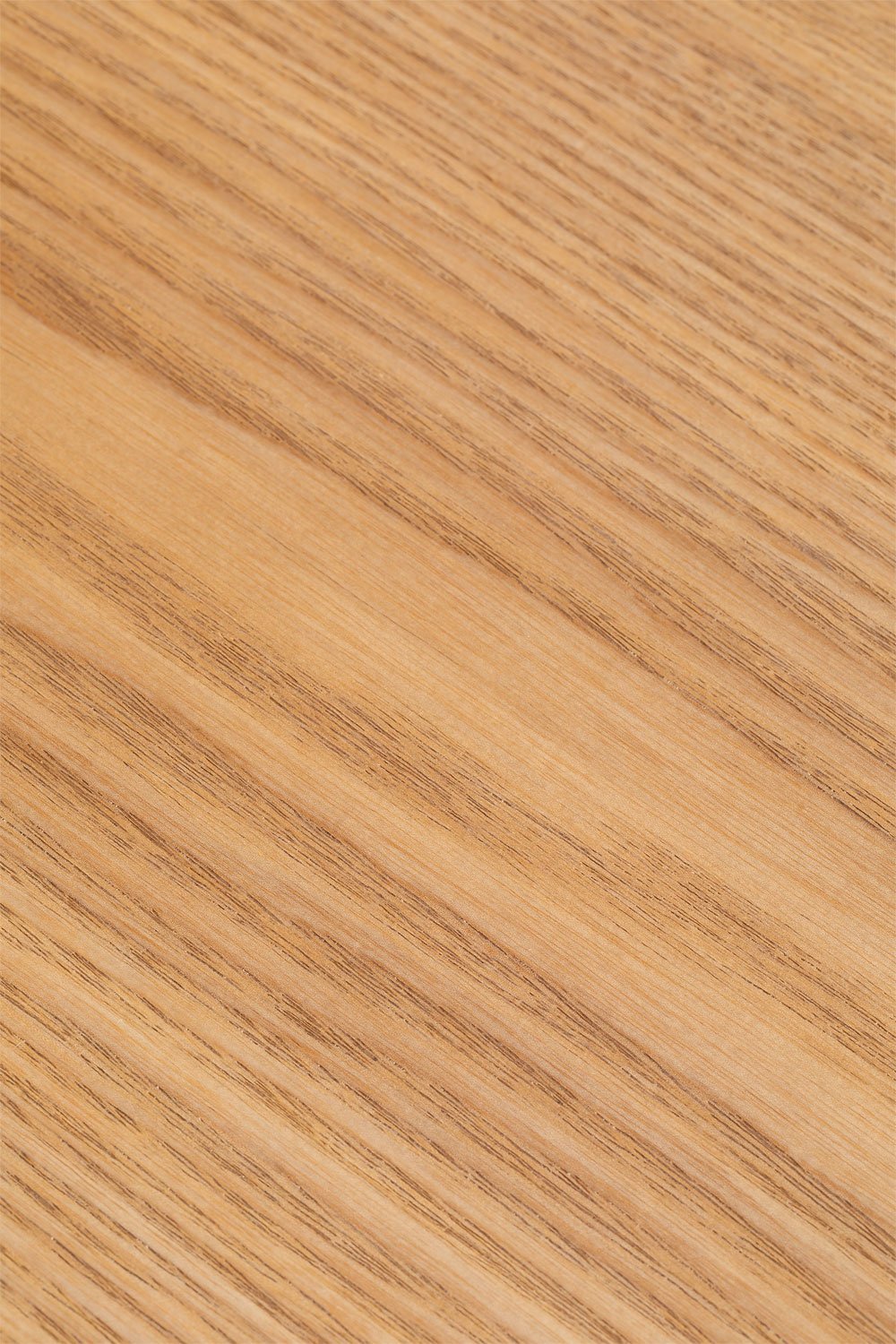 Table de salle à manger rectangulaire 200x100 cm en MDF et placage de frêne Noelys, image de la galerie 6