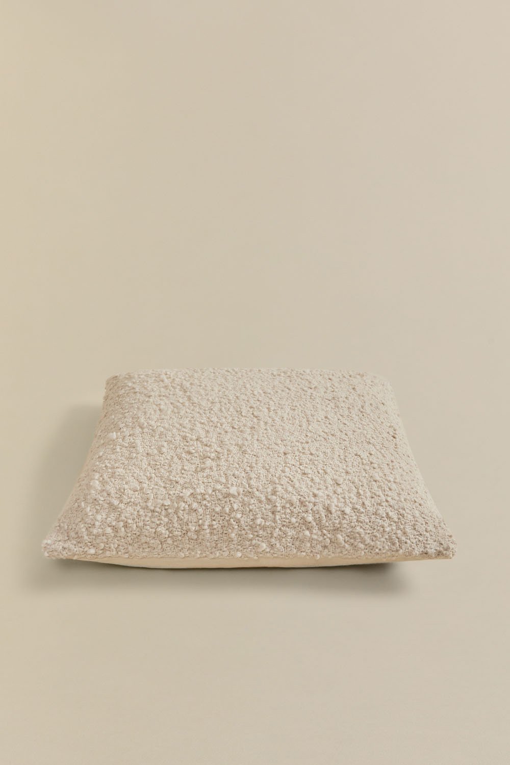 Coussin carré en tissu bouclé (45x45 cm) Zanero, image de la galerie 2