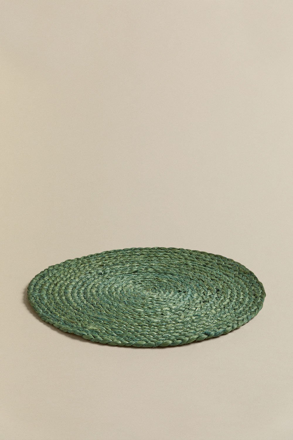 Dessous de plat rond en jute Yorvet, image de la galerie 2