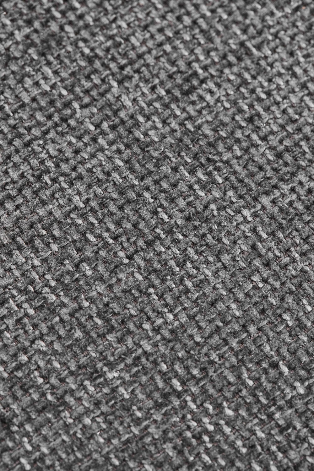 Lot de 2 tabourets hauts réglables avec dossier en tissu gris et pied noir Igarasi, image de la galerie 10