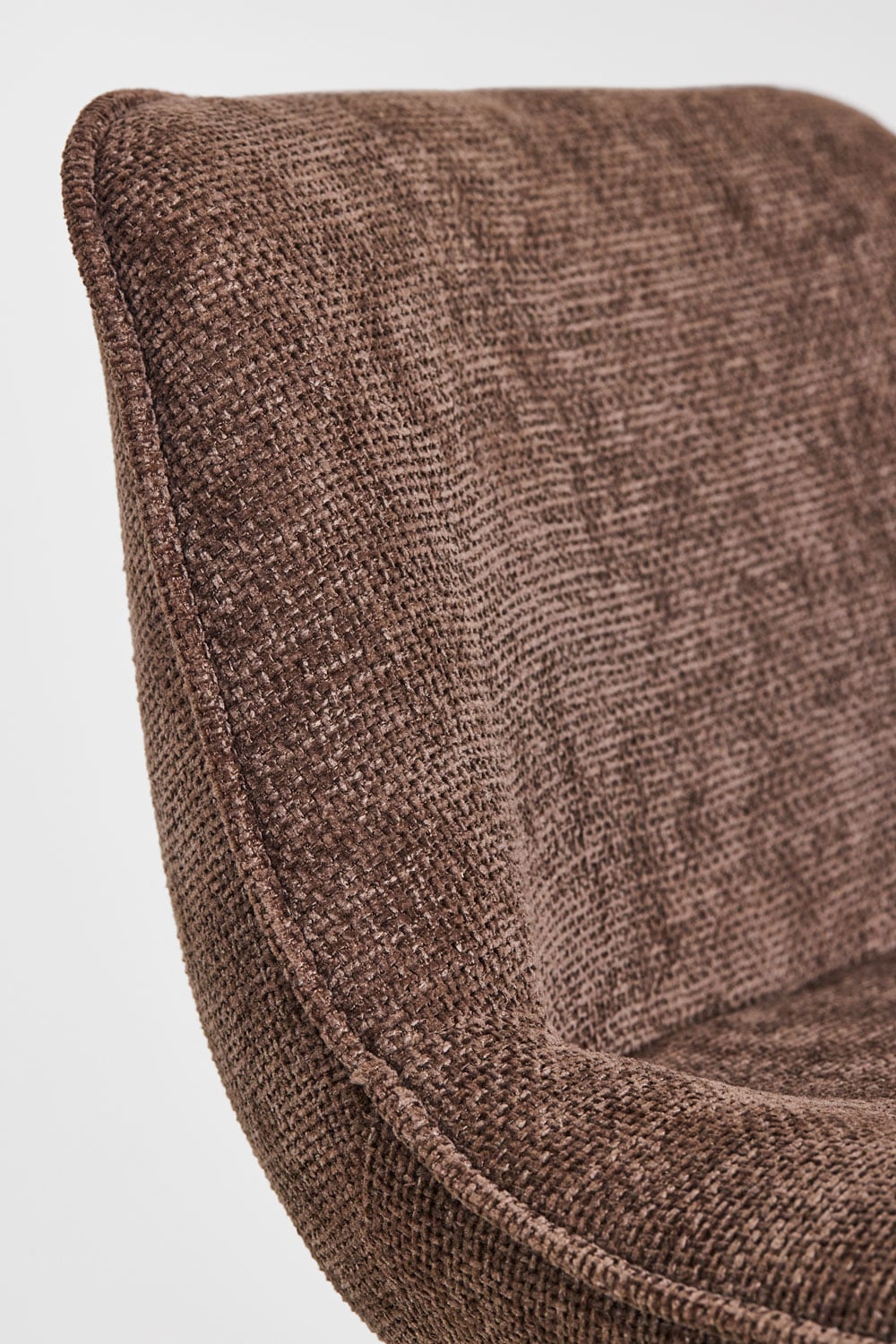 Pack de 4 tabourets hauts réglables avec dossier en métal et tissu Igarasi, image de la galerie 6