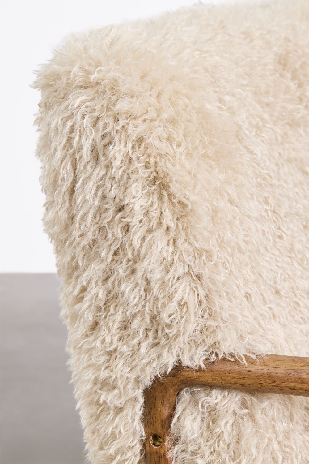 Lot de 2 fauteuils en bois d'hévéa Maylene, image de la galerie 4