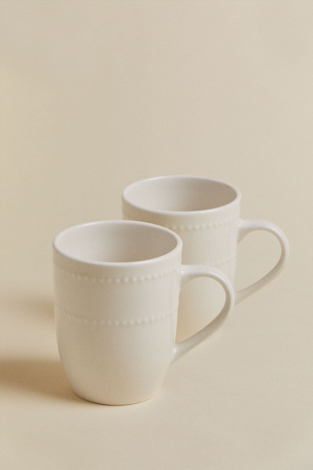 Pack de 2 tasses en new bone China 40 cl Borela, image de la galerie 3