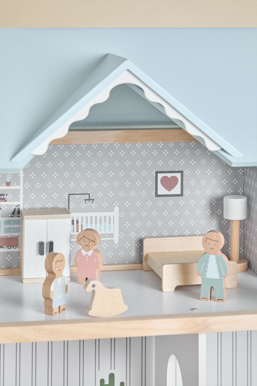 Maison de poupée en bois Elizabeth Kids  , image de la galerie 5