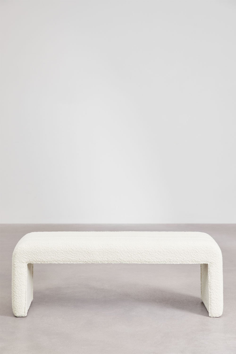 Banco en tela bouclé Vera, image de la galerie 4