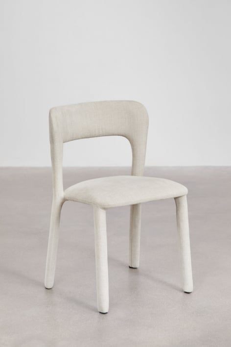 Chaise de salle à manger rembourrée de Bruxelles