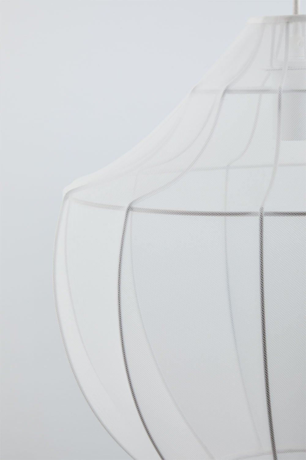 Plafonnier Adaya en métal et tissu, image de la galerie 6