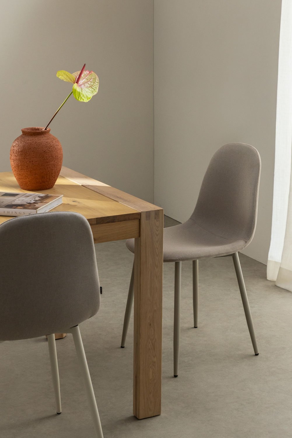 Pack de 2 chaises de salle à manger Glamm Deluxe, image de la galerie 1