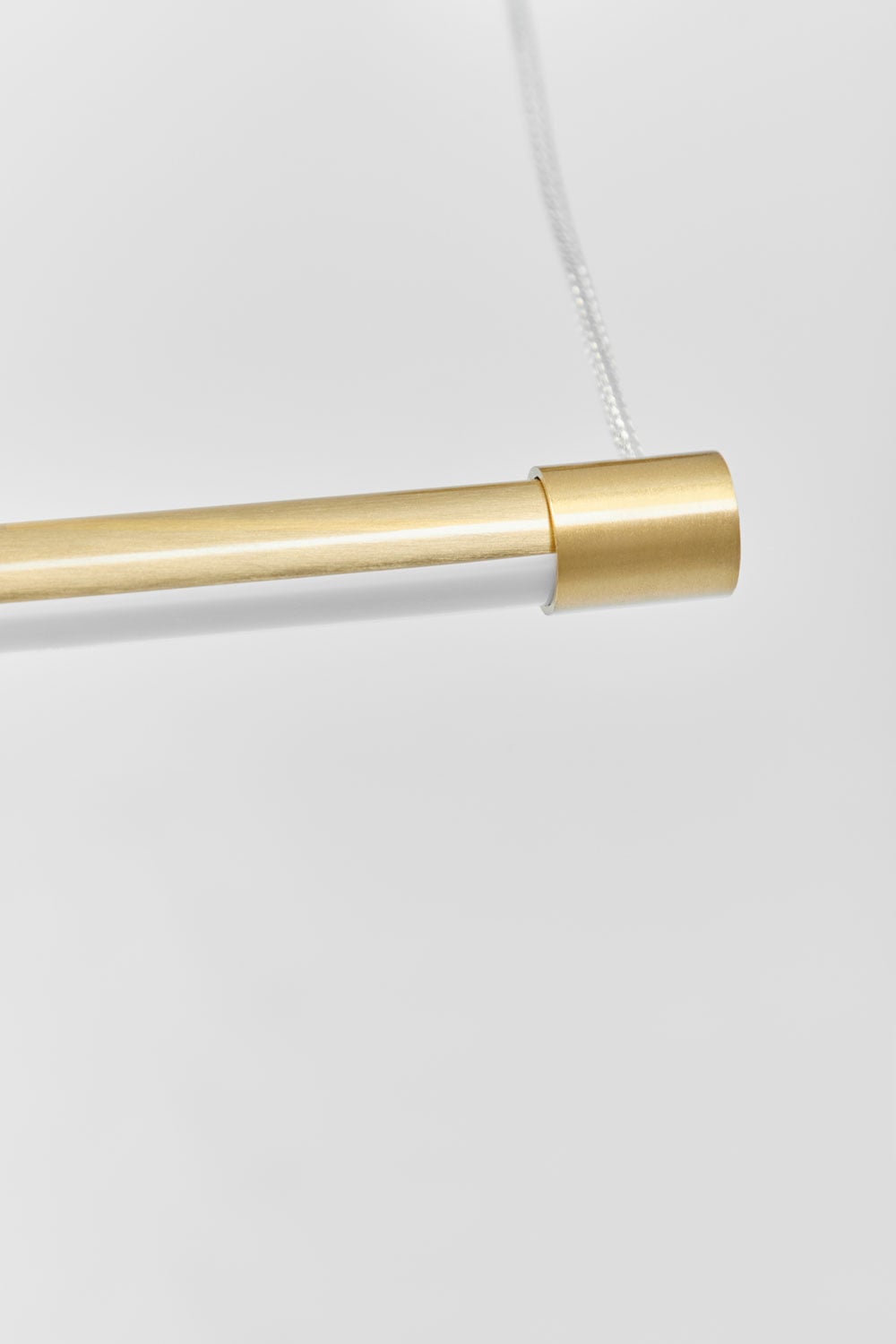 Lampe suspendue linéaire LED 120 cm en métal Bergene, image de la galerie 6