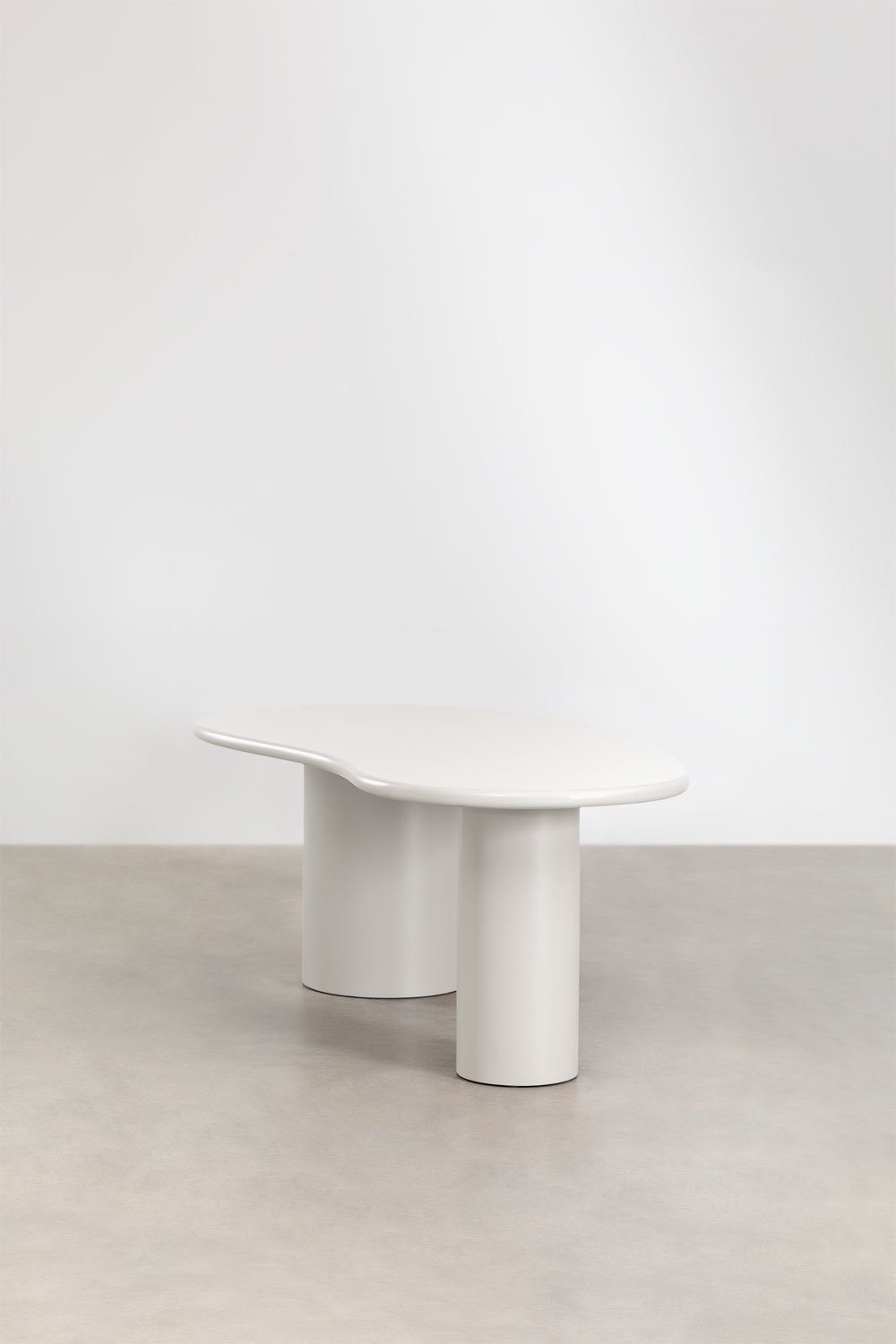 Table de salle à manger ovale en MDF (220x115 cm) Billie, image de la galerie 2