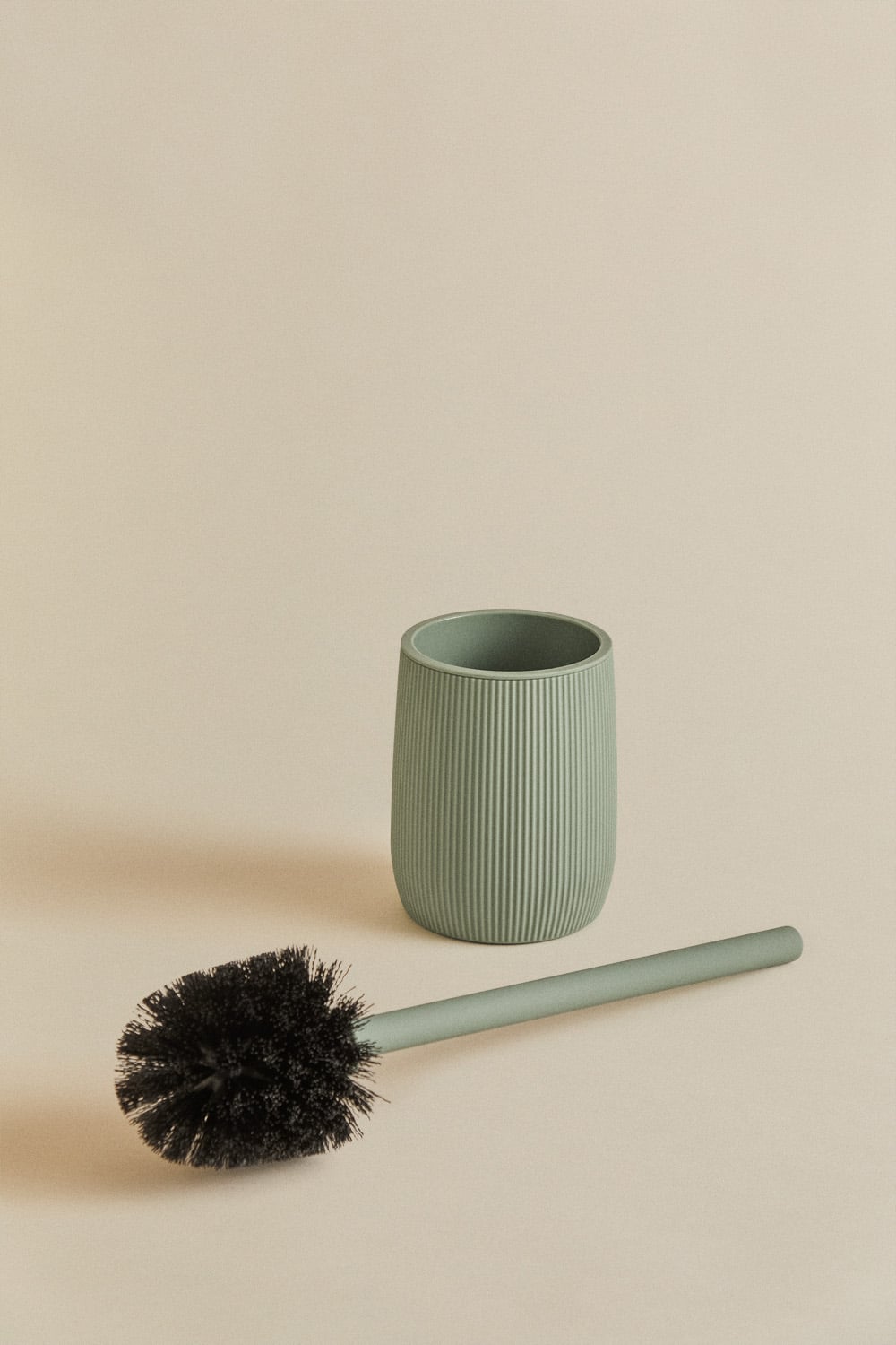 Brosse de toilette vert foncé Aristide, image de la galerie 3