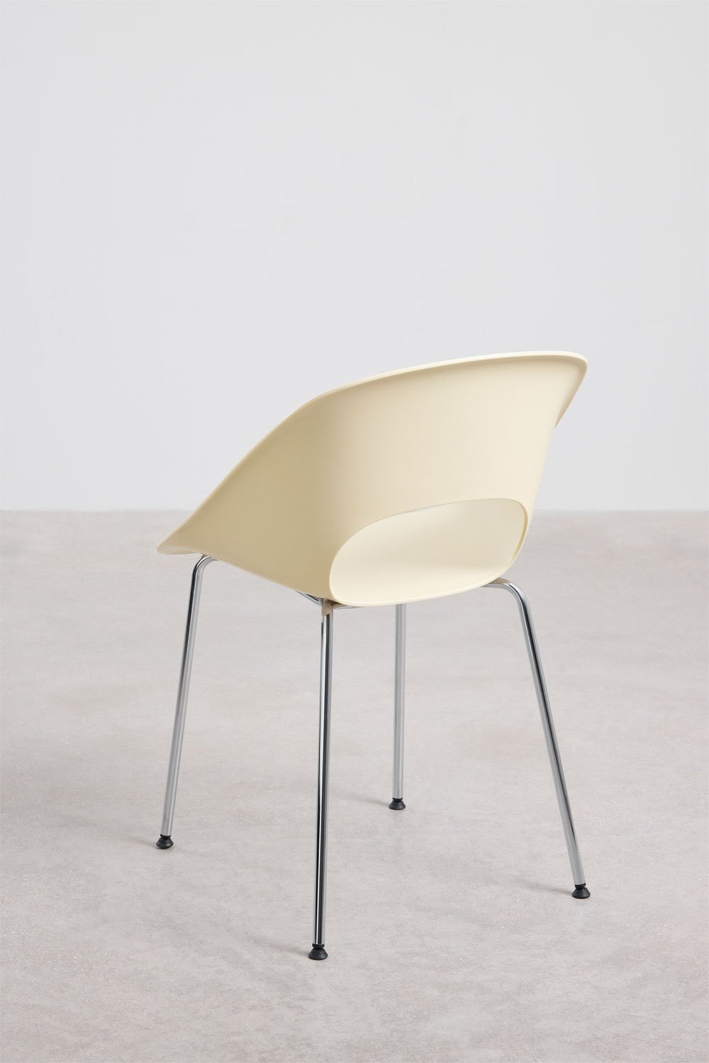 Chaise de salle à manger en polypropylène et fer Louna, image de la galerie 5