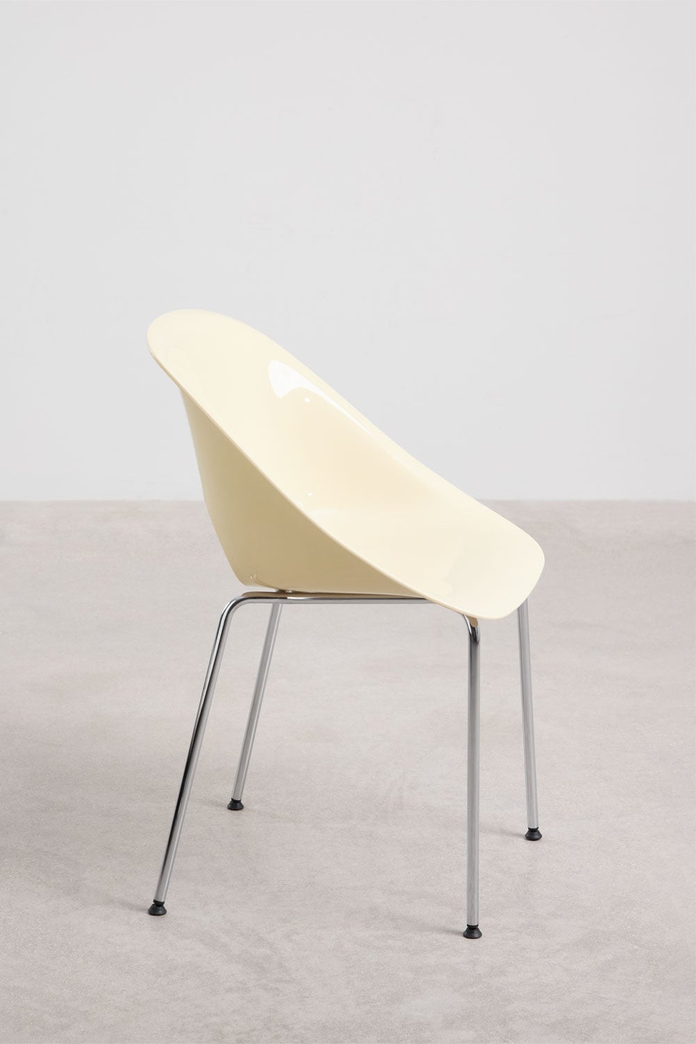 Pack de 4 chaises de salle à manger en polypropylène et fer Louna, image de la galerie 4