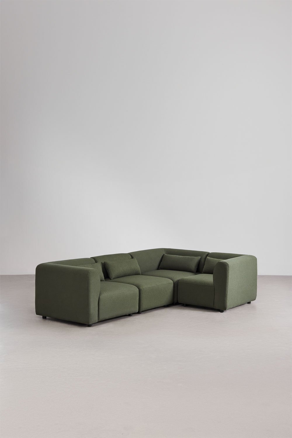 Canapé d'angle modulaire 5 pièces Fogler, image de la galerie 1