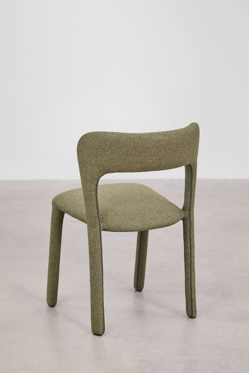 Pack de 4 chaises de salle à manger rembourrées Brusel, image de la galerie 5
