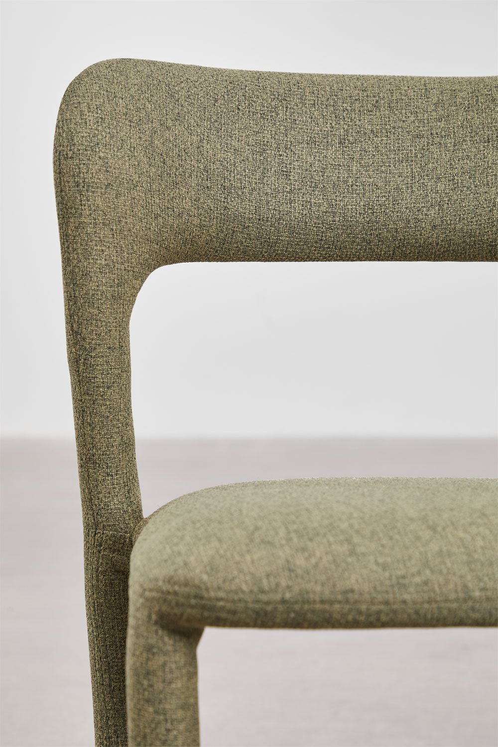 Pack de 4 chaises de salle à manger rembourrées Brusel, image de la galerie 6