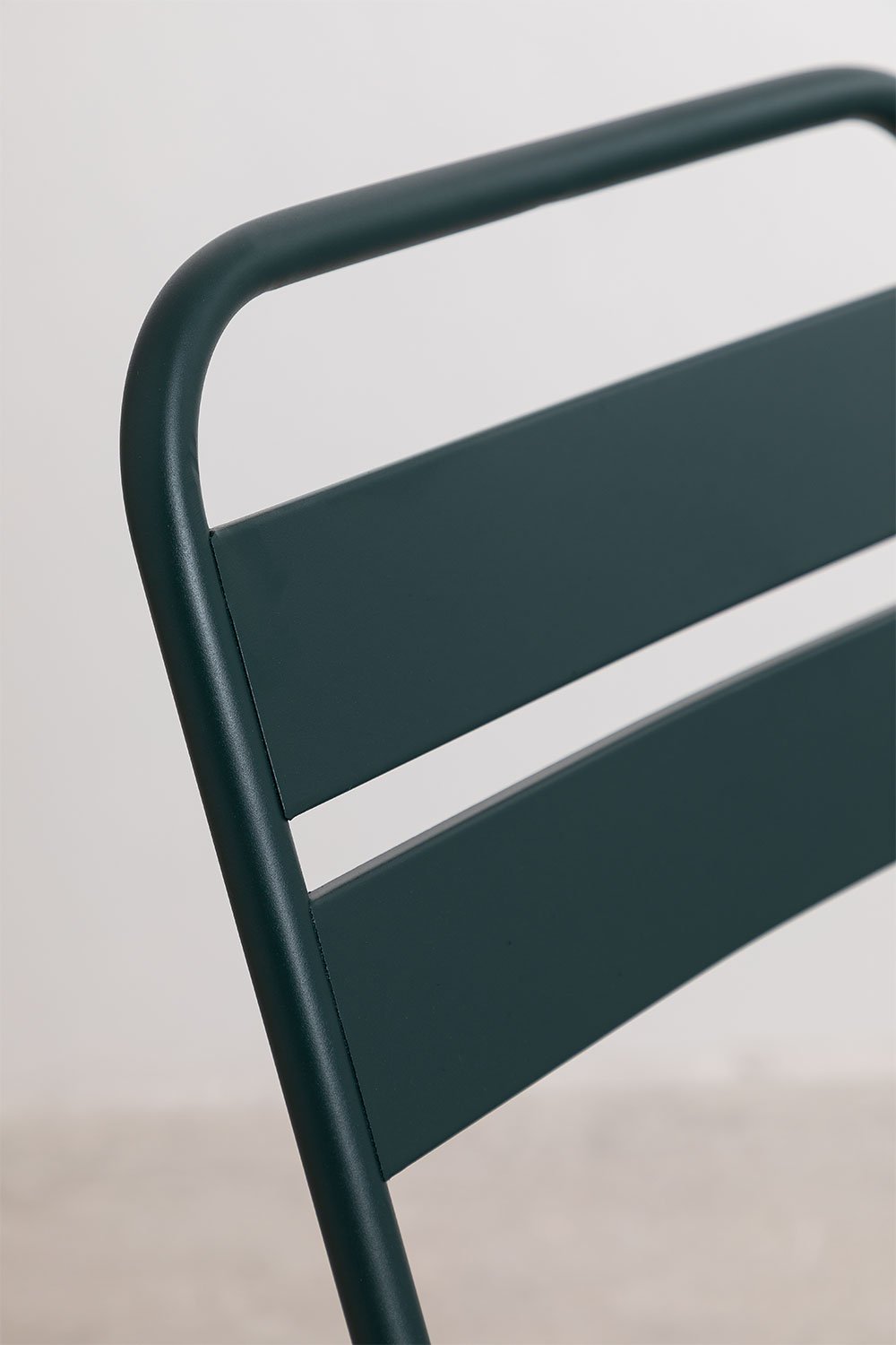 Pack de 2 chaises de salle à manger pliantes en acier Janti, image de la galerie 6