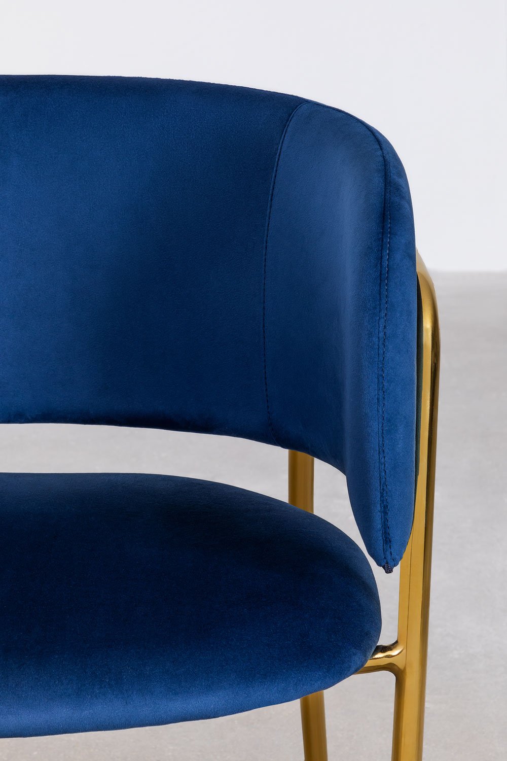 Pack de 2 chaises de salle à manger rembourrées Nalon, image de la galerie 5