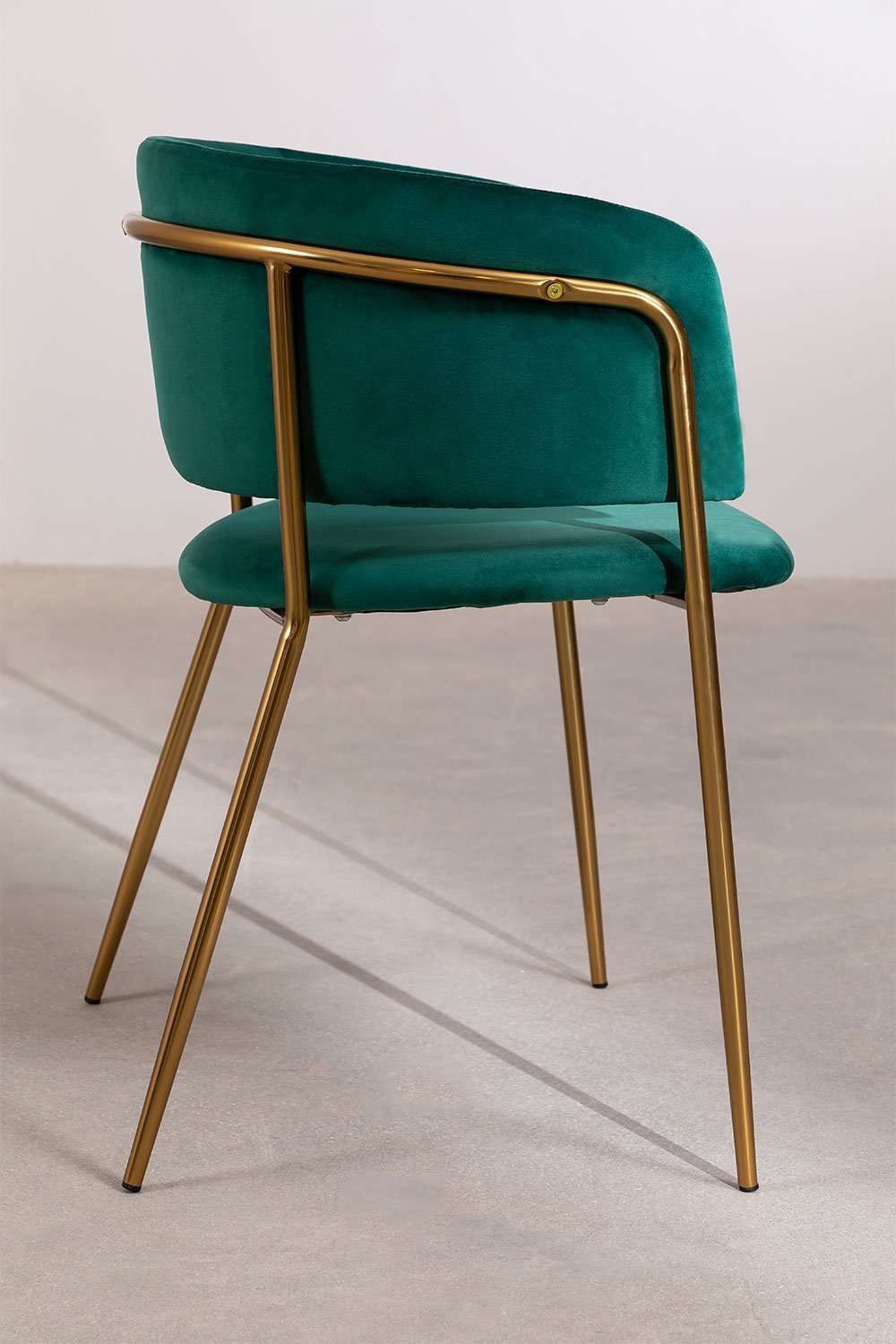 Pack de 2 chaises de salle à manger rembourrées Nalon, image de la galerie 2