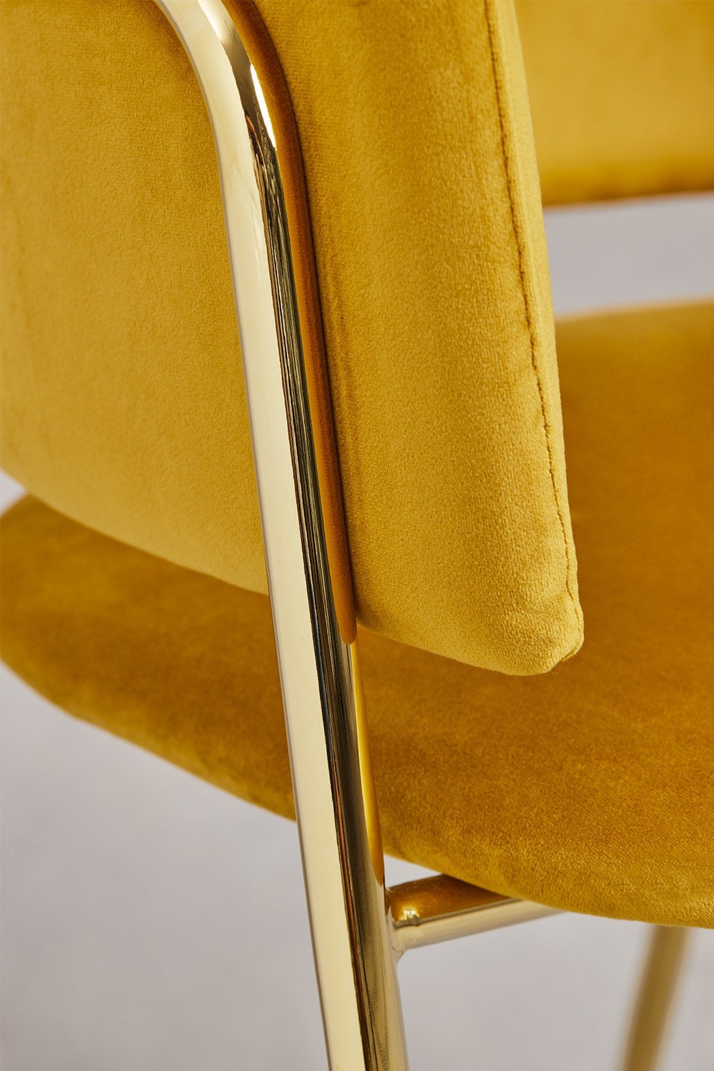 Pack de 2 chaises de salle à manger rembourrées Nalon, image de la galerie 6