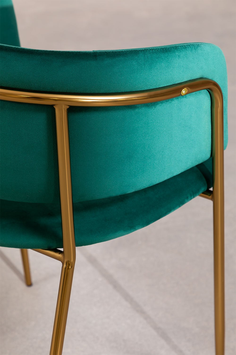 Pack de 4 chaises de salle à manger rembourrées Nalon, image de la galerie 3