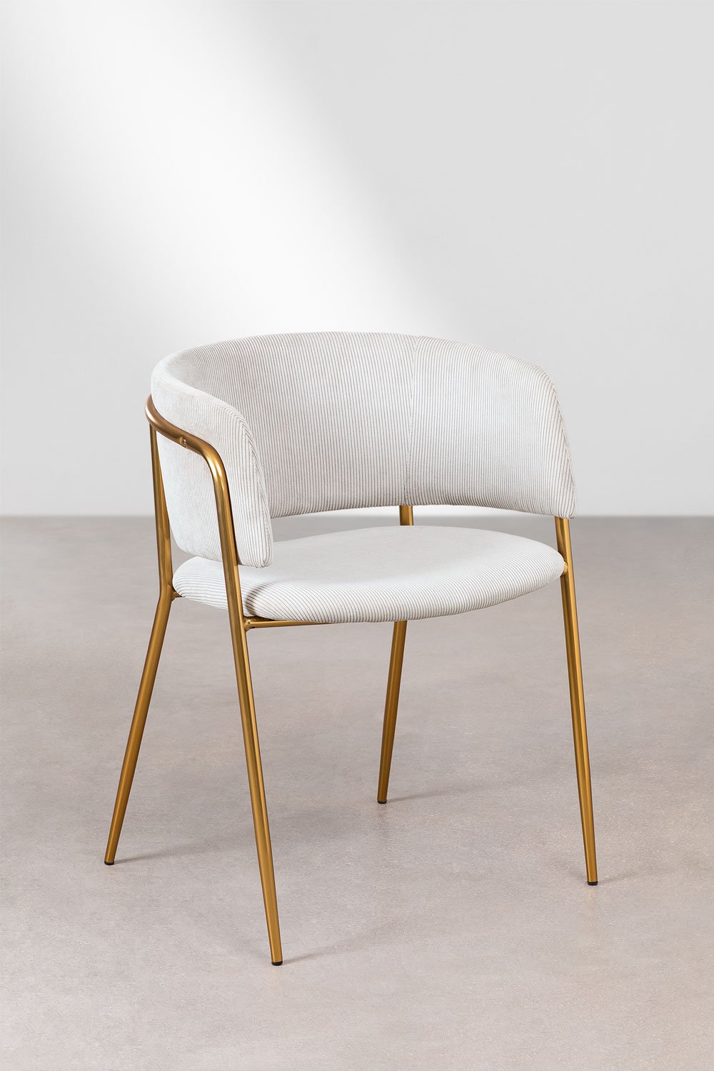 Chaise de salle à manger rembourrée Nalon, image de la galerie 2