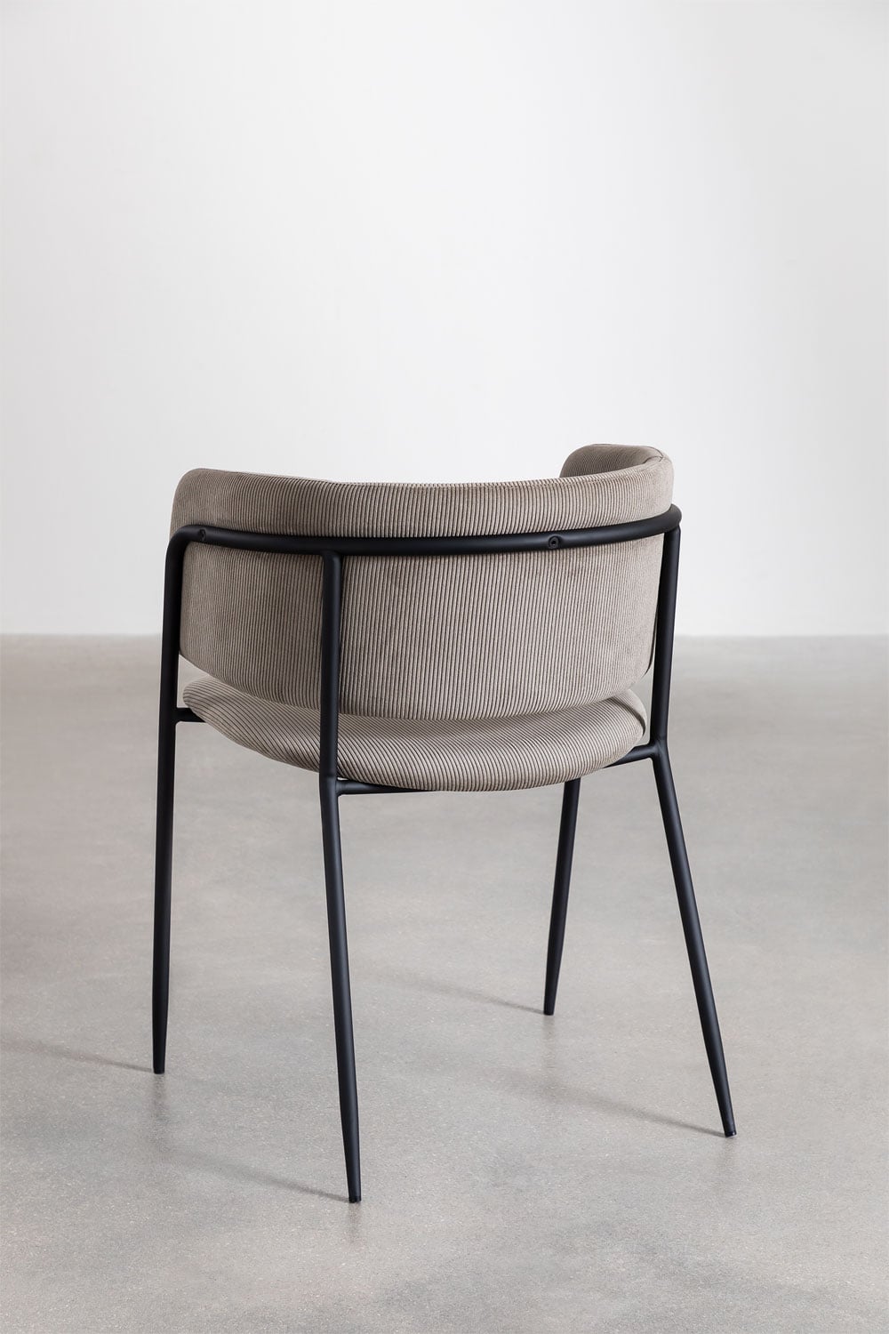 Pack de 2 chaises de salle à manger rembourrées Nalon, image de la galerie 5