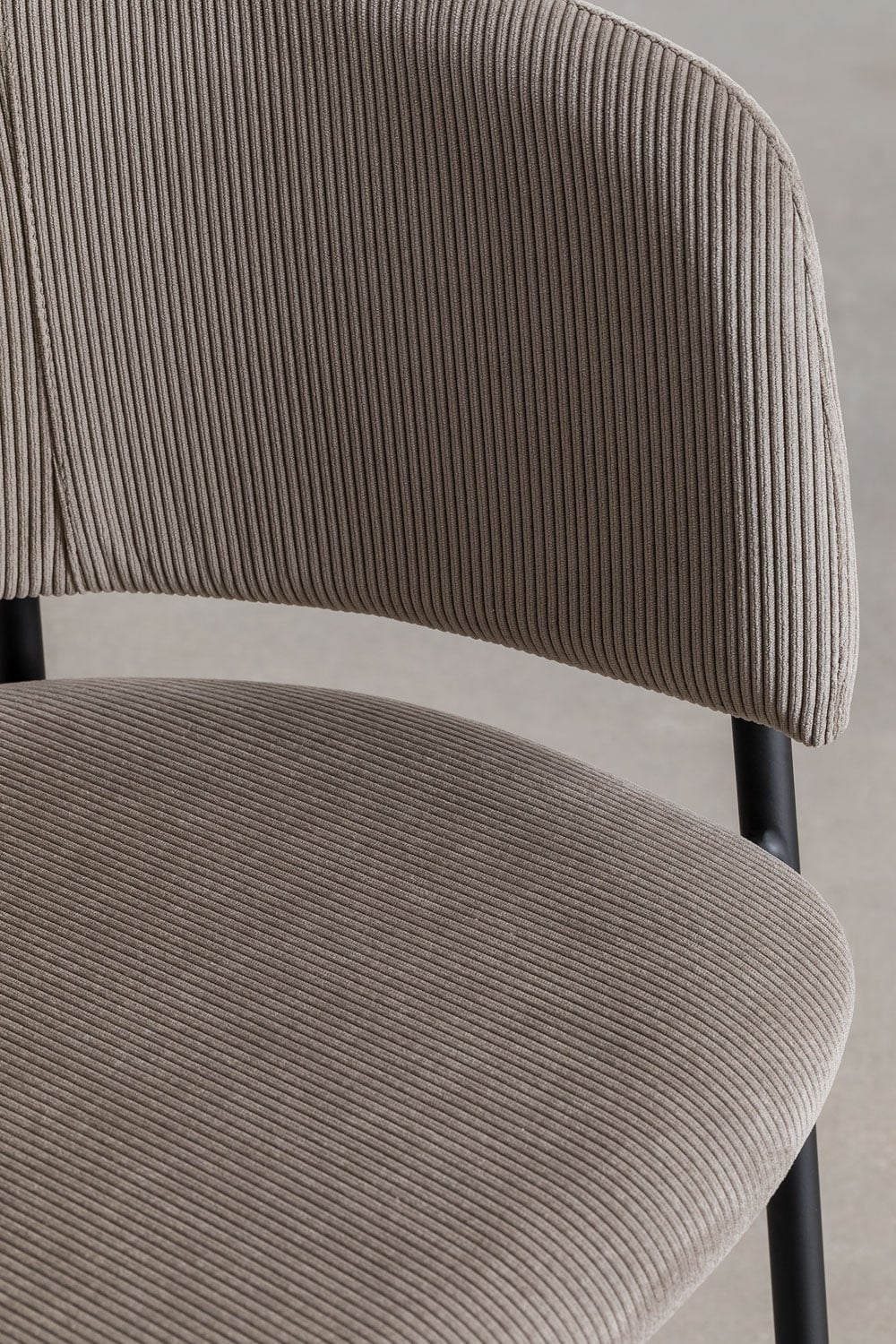 Pack de 2 chaises de salle à manger rembourrées Nalon, image de la galerie 6