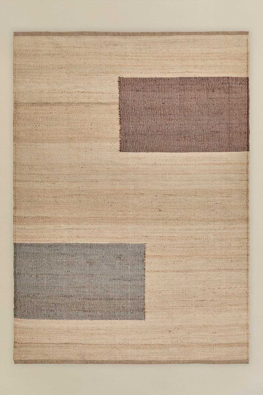 Tapis d'extérieur en jute et coton Brianda, image de la galerie 1