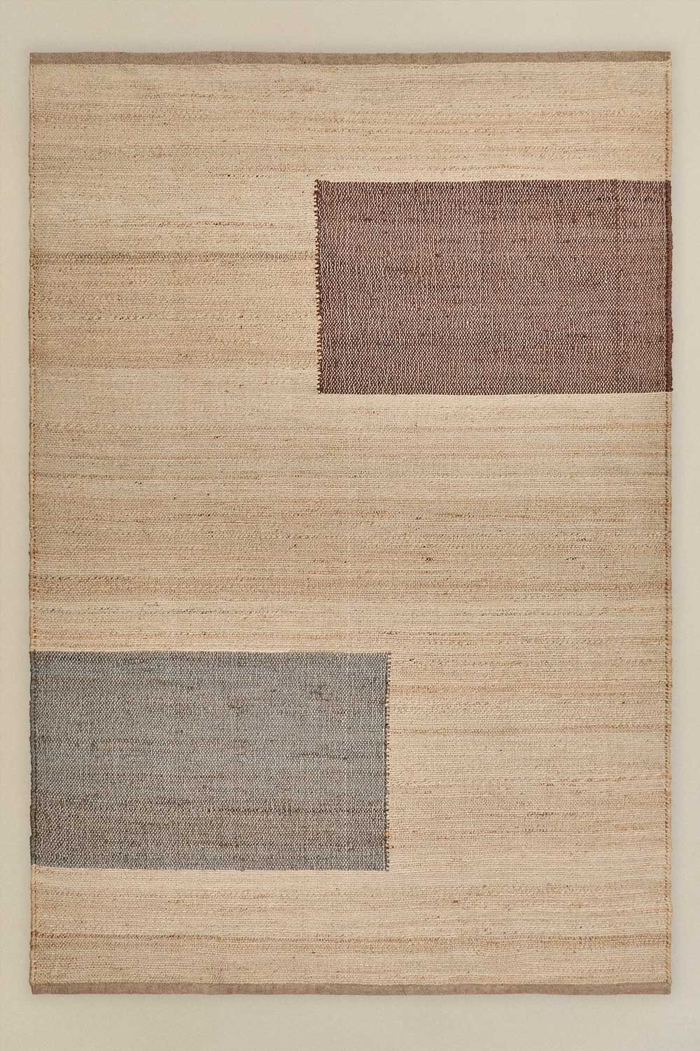 Tapis d'extérieur en jute et coton Brianda, image de la galerie 1