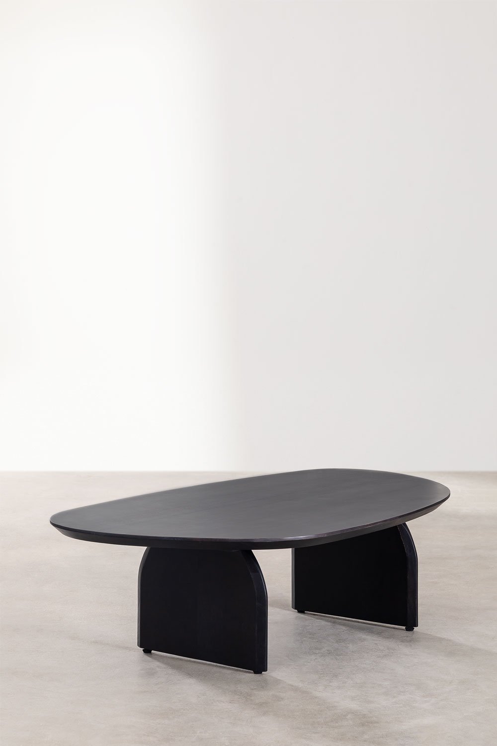 Table basse en bois de manguier (135x80 cm) Bedum, image de la galerie 1