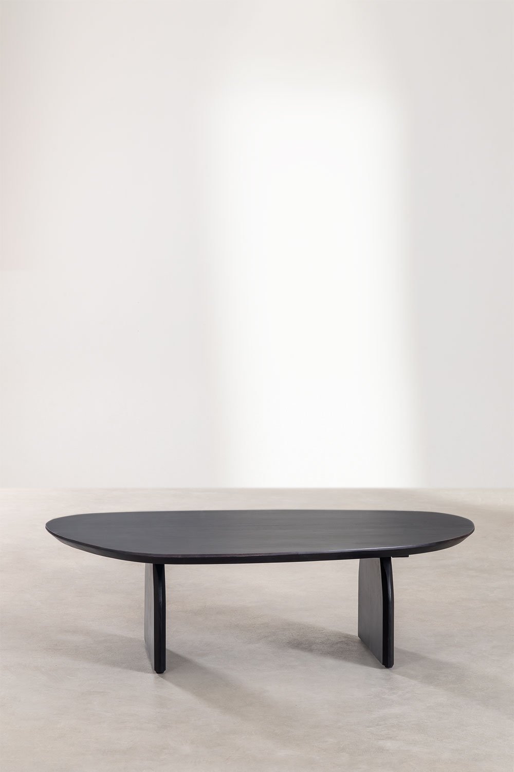 Table basse en bois de manguier (135x80 cm) Bedum, image de la galerie 2