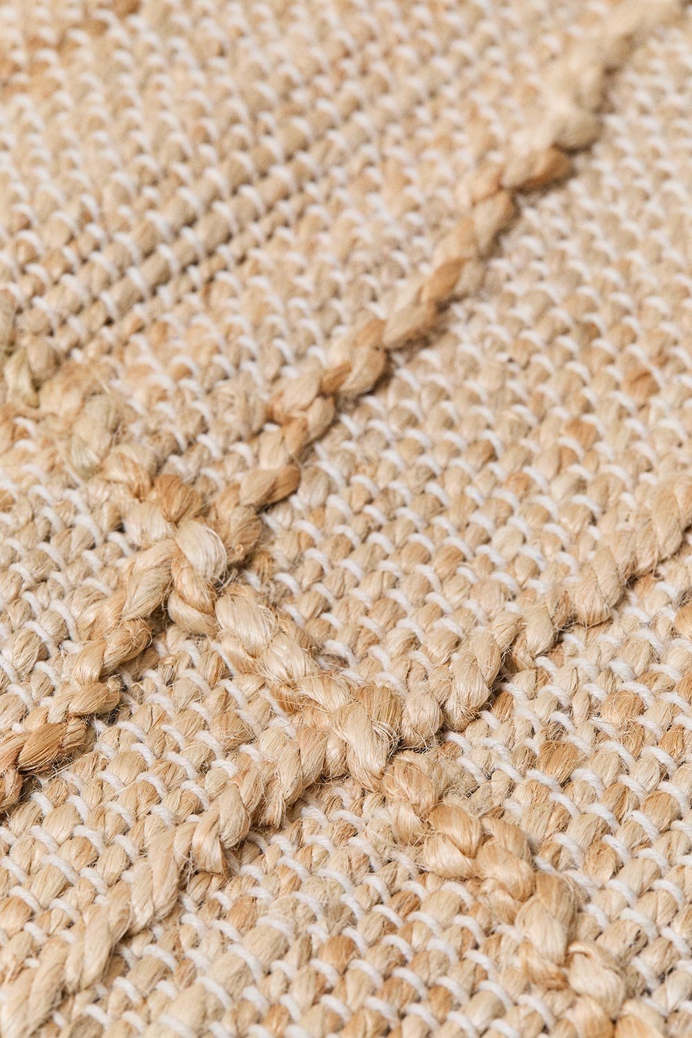 Tapis d'extérieur en jute et coton Emeline, image de la galerie 3