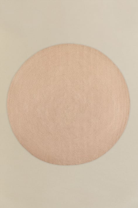 Tapis d'extérieur rond en polypropylène (Ø200 cm) Lisandra