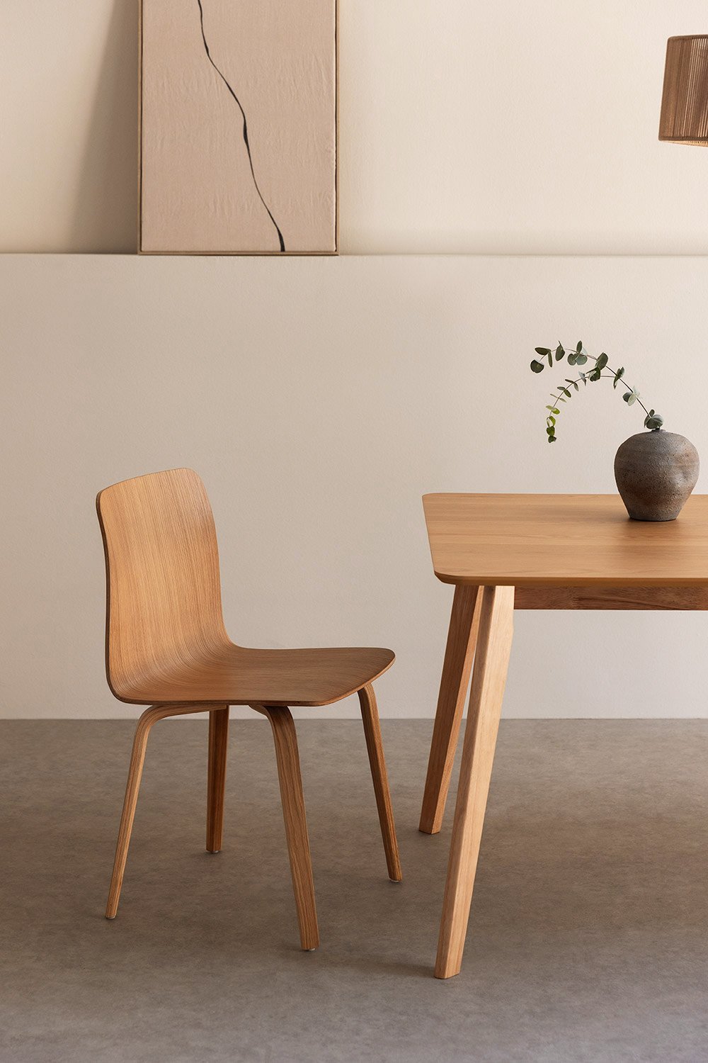 Chaise de salle à manger en bois Elionora   , image de la galerie 1