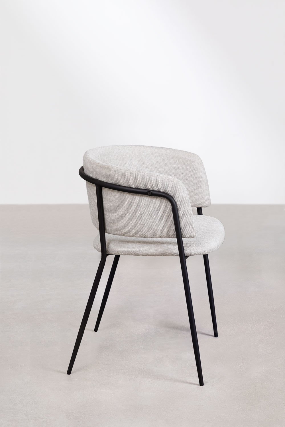 Chaise de salle à manger rembourrée Nalon, image de la galerie 3