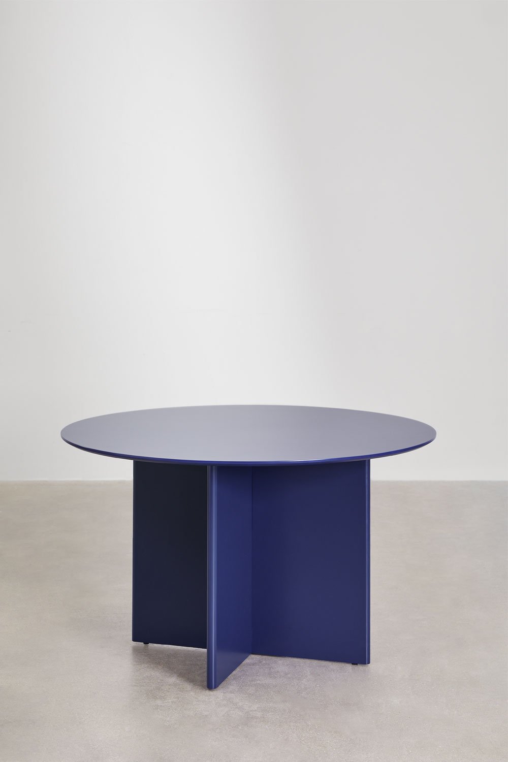 Table de salle à manger ronde en MDF (Ø120 cm) Saonara, image de la galerie 1