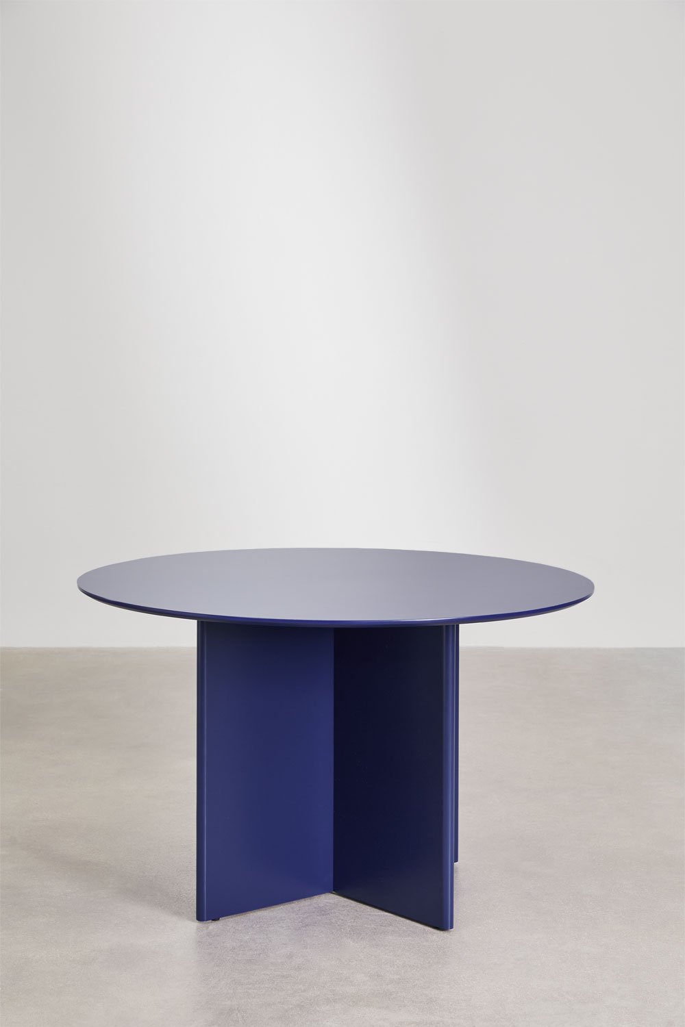 Table de salle à manger ronde en MDF (Ø120 cm) Saonara, image de la galerie 2