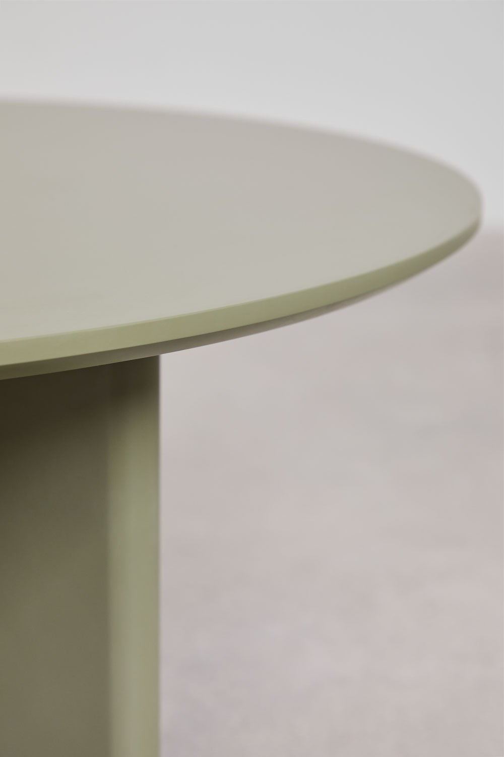 Table basse ronde Ø80 cm en MDF Saonara, image de la galerie 7