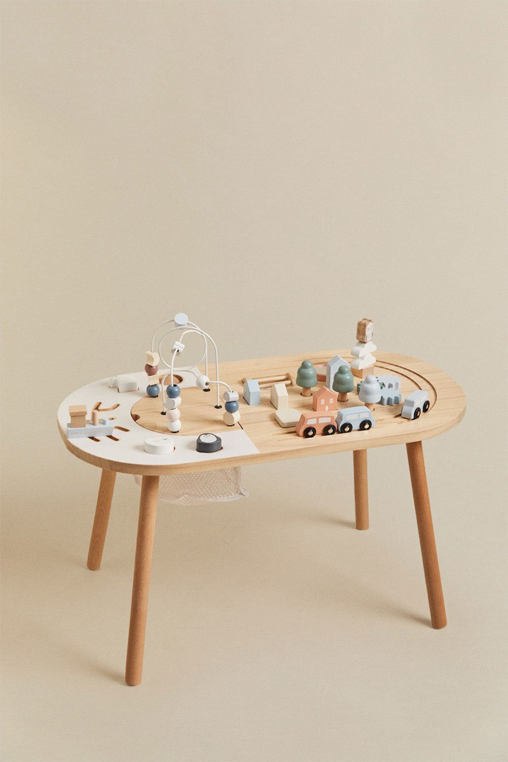 Table multi-activités en bois Nigel Kids, image de la galerie 2