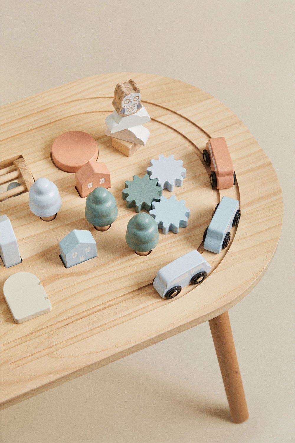 Table multi-activités en bois Nigel Kids, image de la galerie 4