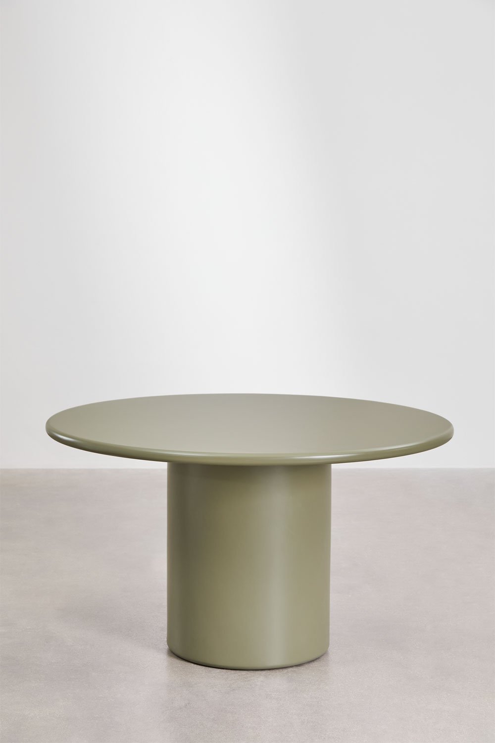 Table de salle à manger ronde en MDF (Ø130 cm) Rodeo, image de la galerie 2