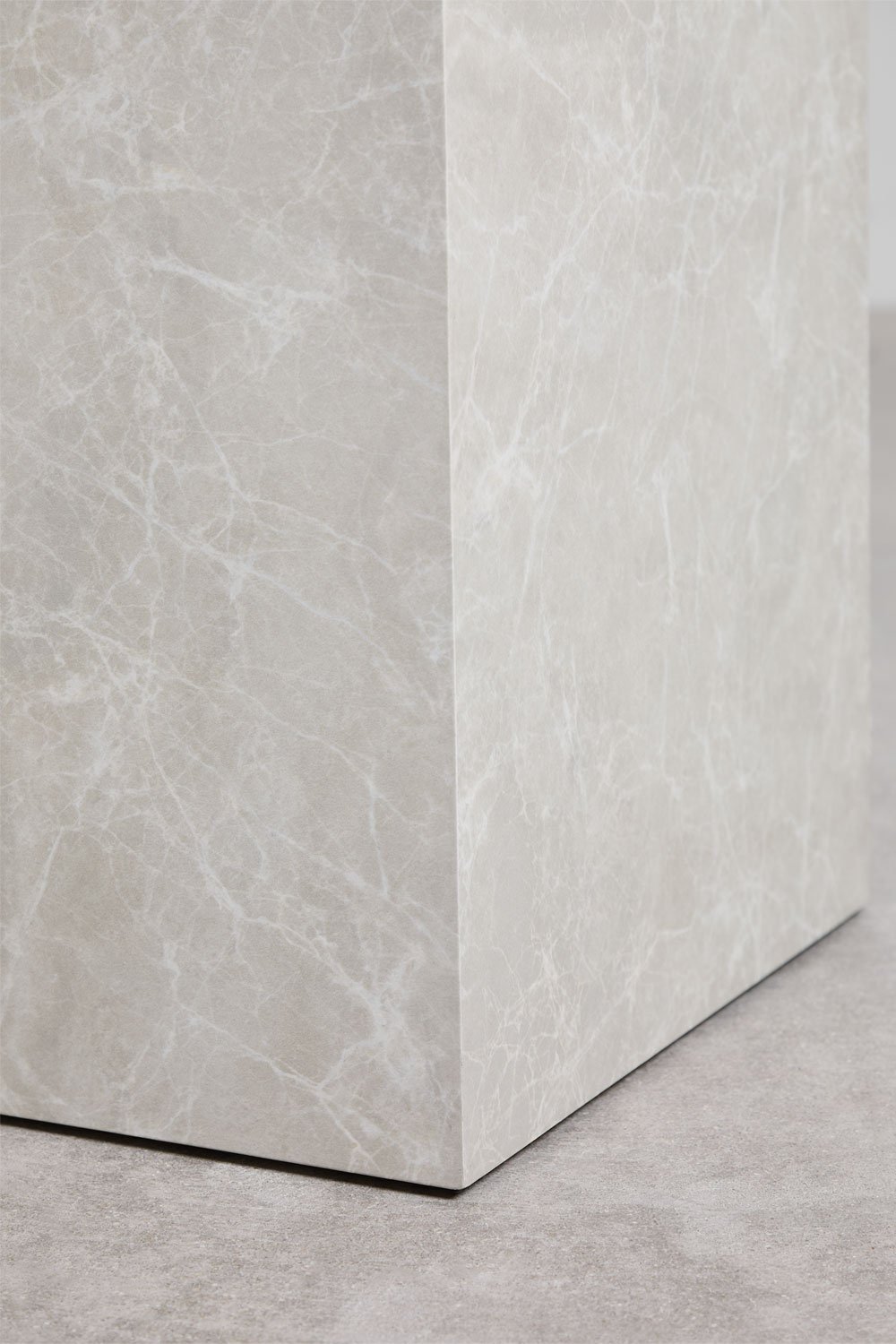 Table d'appoint carrée 45x45 cm en MDF Aria, image de la galerie 5